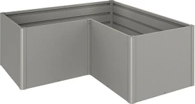 Biohort Hochbeet L 201x201cm quarzgrau-metallic