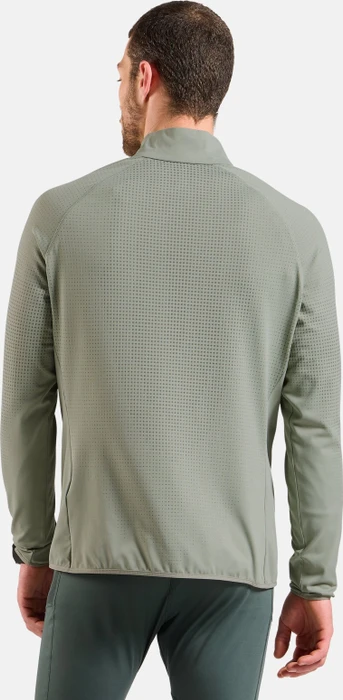 Odlo Zeroweight Warm Half Zip 2.0 Laufshirt langarm shadow (Herren)