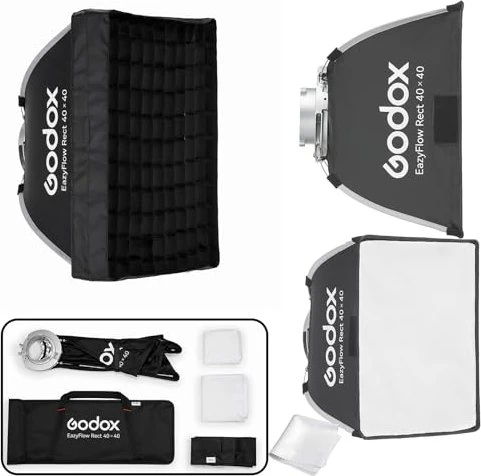 Godox EazyFlow Foldable Softbox Rect 40x40cm