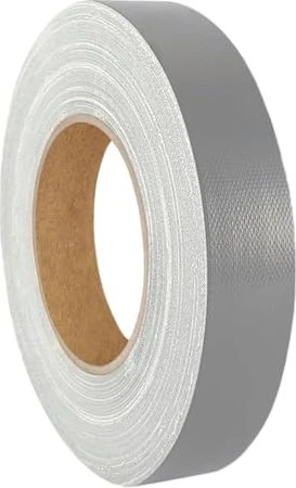 tesa tesaband 4651 Premium grau, Gewebeband, 15mm/50m, 1 Stück