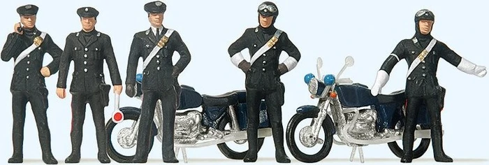 Preiser Carabinieri, 2 Motorräder