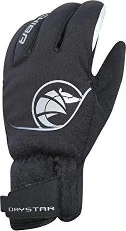 Chiba Dry Star Fahrradhandschuhe schwarz/silber