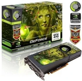 Point of View GeForce GTX 470 TGT Charged, 1.25GB GDDR5, 2x DVI, Mini HDMI (TGT-470-A1-1280-C)