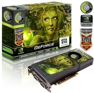 Point of View GeForce GTX 470 TGT Ultra Charged, 1.25GB GDDR5, 2x DVI, Mini HDMI