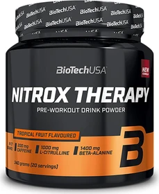 BioTech USA Nitrox Therapy Pre Workout Tropische Früchte 340g