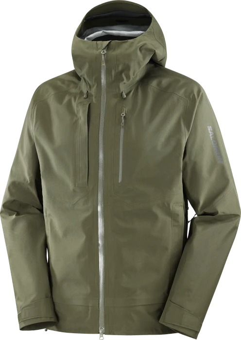 Salomon Outline 3L Gore-Tex Funktionsjacke grape leaf (Herren)
