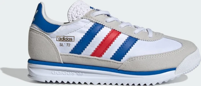 adidas SL 72 RS Elastic Laces cloud white/blue/better scarlet (Junior)