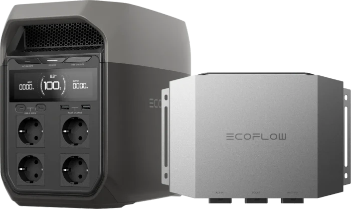 EcoFlow DELTA 3 Power Station Solargenerator, 1024Wh