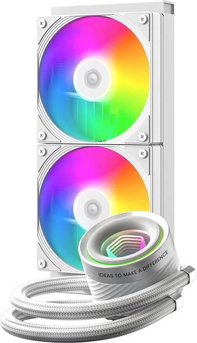 ID-Cooling FX240 INF White, weiß