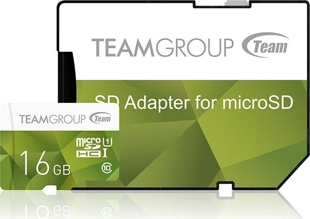 TeamGroup Color Card I green R80/W15 16GB Kit, UHS-I, Class 10