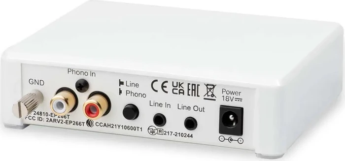 Pro-Ject Phono Box E BT5 weiß