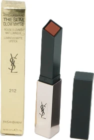 Yves Saint Laurent Rouge Pur Couture The Slim Glow Matte Lippenstift 212 Equivocal Brown, 2.1g