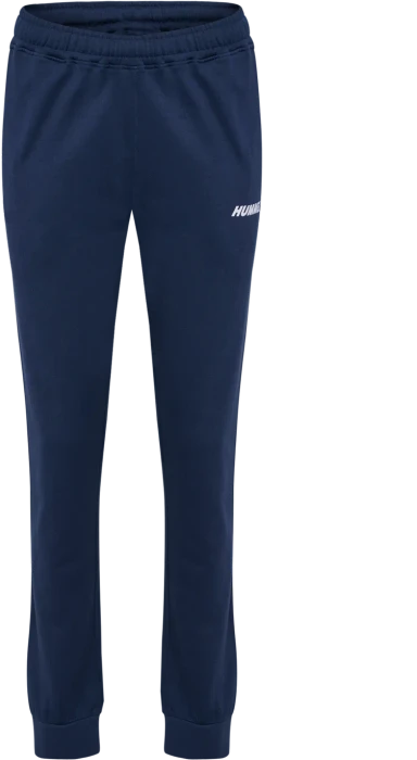 hummel Elemental Regular Trainingshose lang dress blues (Damen)