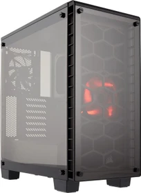 Corsair Crystal Series 460X schwarz, Glasfenster