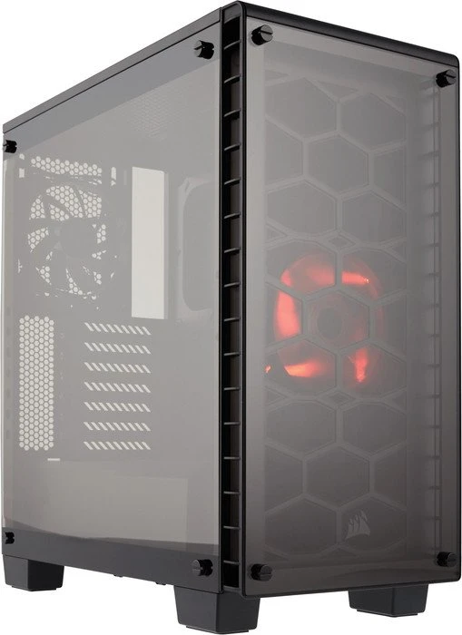 Corsair Crystal Series 460X schwarz, Glasfenster