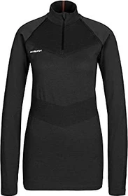 Mammut Trift Half Zip Funktionsshirt langarm schwarz (Damen)