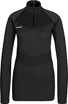 Mammut Trift Half Zip Funktionsshirt langarm schwarz (Damen)