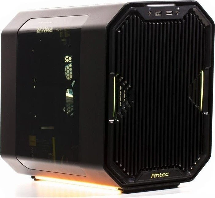 Antec Cube EK Water Blocks Edition, Acrylfenster, Mini-ITX