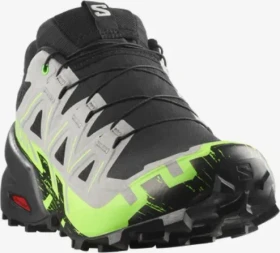 Salomon Speedcross 6 GTX black/alloy/green gecko (Herren)