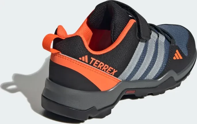 adidas Terrex AX2R Hook and Loop wonder steel/grey three/impact orange (Junior)
