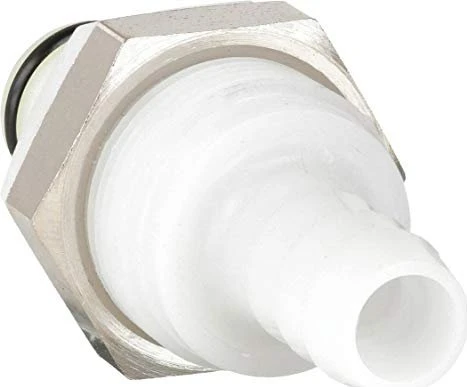 CPC Schnellverschluss Kupplung mit Schottverschraubung für Schläuche 8mm