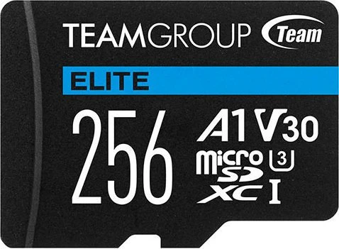 TeamGroup ELITE R90/W45 256GB Kit, UHS-I U3, A1, Class 10