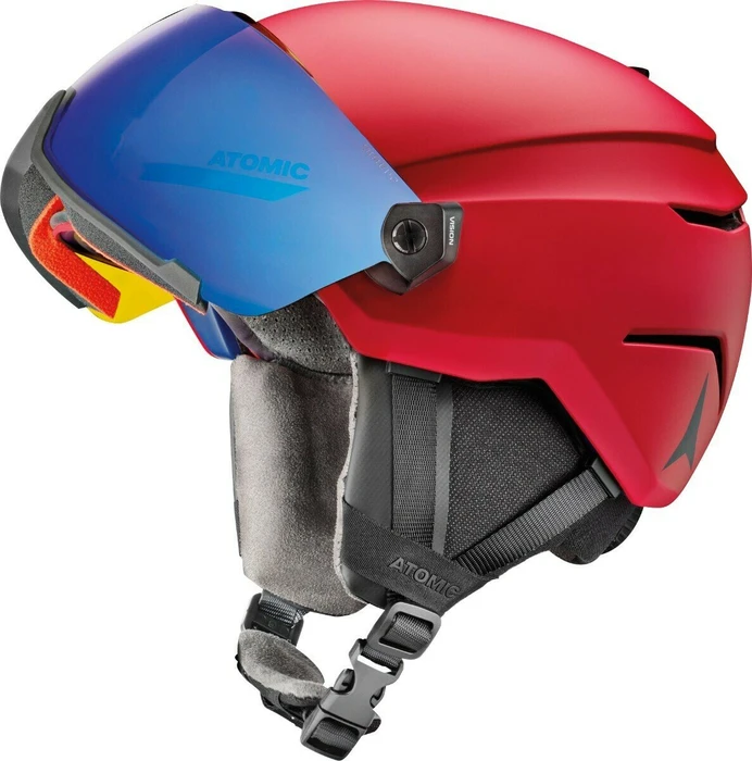 Atomic Savor Visor Stereo Helm rot (Modell 2019/2020)