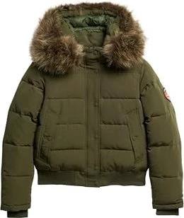 Superdry Everest Hooded Bomber Jacke grün (Damen)