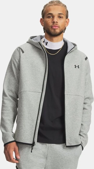 Under Armour Unstoppable Zip Hoodie mod gray/black (Herren)