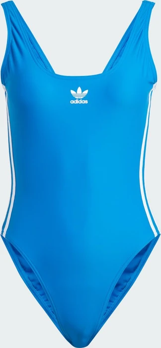 adidas Adicolor 3-Streifen Badeanzug blue bird (Damen)
