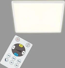Briloner Slim LED Deckenleuchte 22W 42cm weiß