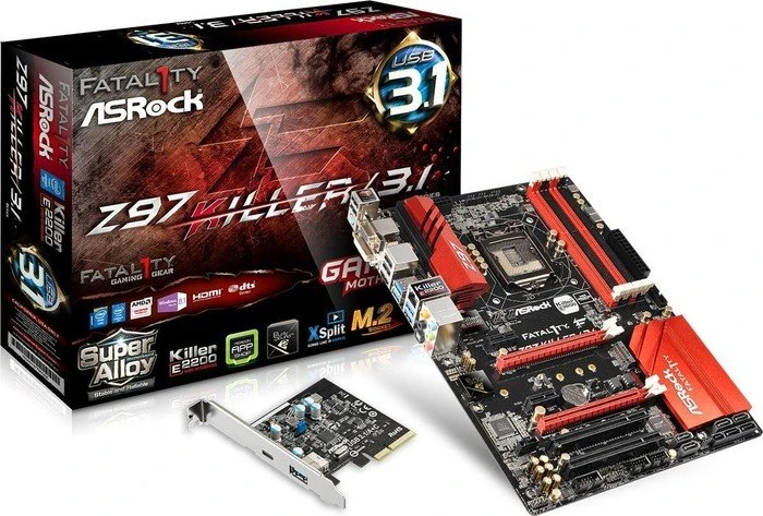ASRock Fatal1ty Z97 Killer/3.1 (Intel 1150)