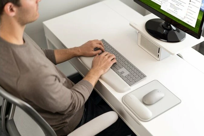 Kensington ErgoSoft Mousepad grau