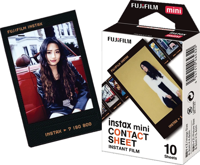 Fujifilm instax mini Sofortbildfilm Contact Sheet, 10 Aufnahmen