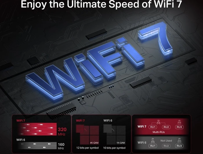 Mercusys WLAN-Adapter, Wi-Fi 7, BE9300, 2.4GHz/5GHz/6GHz WLAN, Bluetooth 5.4, PCIe x1