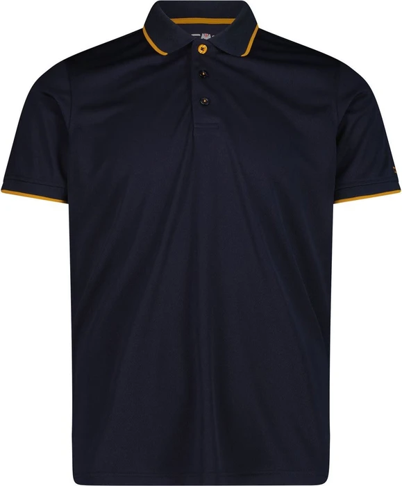 CMP Einfarbiges Pique Poloshirt kurzarm (Herren)