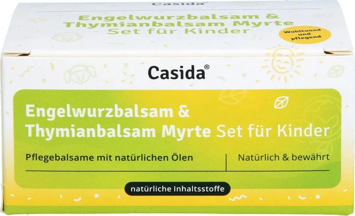 Casida Engelwurzbalsam 15g + Thymianbalsam mit Myrte 25g