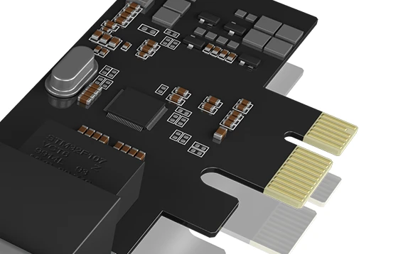 RaidSonic Icy Box IB-LAN300-PCI LAN-Adapter, RJ-45, PCIe 2.1 x1