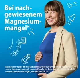 Stada Magnetrans 150mg forte Hartkapseln, 50 Stück