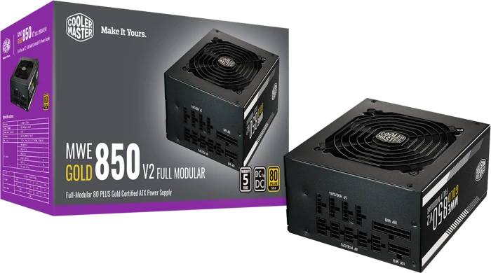 Cooler Master MWE Gold V2 Fully Modular 850W, ATX 3.0, UK-Version