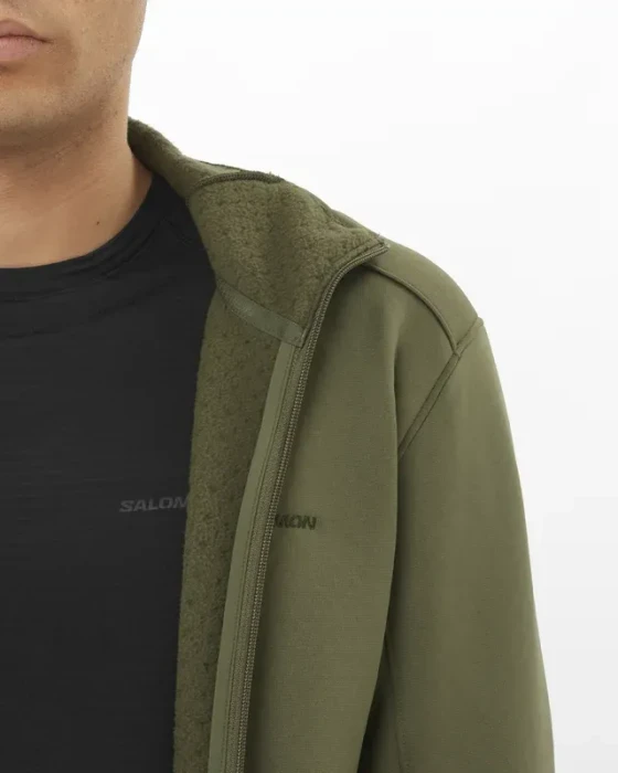 Salomon Outline Warm Jacke grape leaf (Herren)