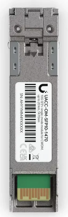 Ubiquiti CWDM 10G LAN-Transceiver 1470nm, LC-Duplex SM 20km, SFP+