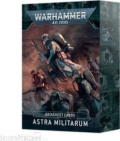 Games Workshop Warhammer 40.000 - Datakarten: Astra Militarum (DE)