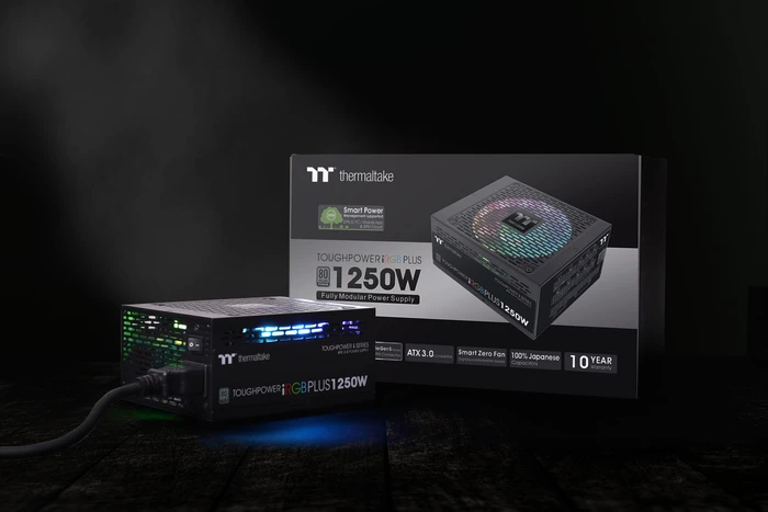 Thermaltake Toughpower iRGB PLUS Titanium Gen5 1250W, ATX 3.0