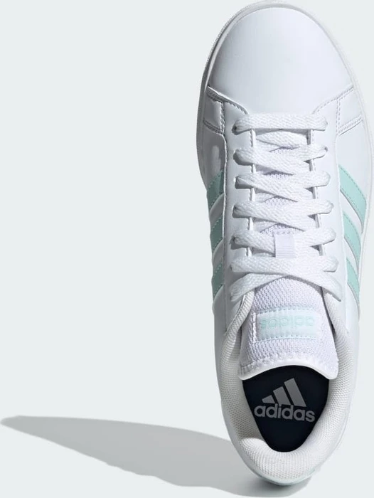 adidas Grand Court Base 2.0 cloud white/semi flash aqua (Herren)