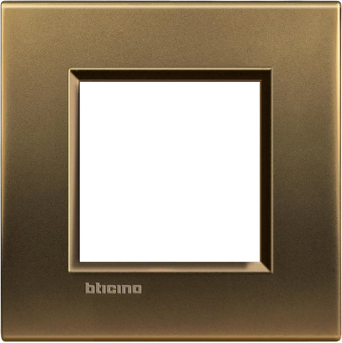 Bticino Livinglight Abdeckrahmen 1-fach, bronze