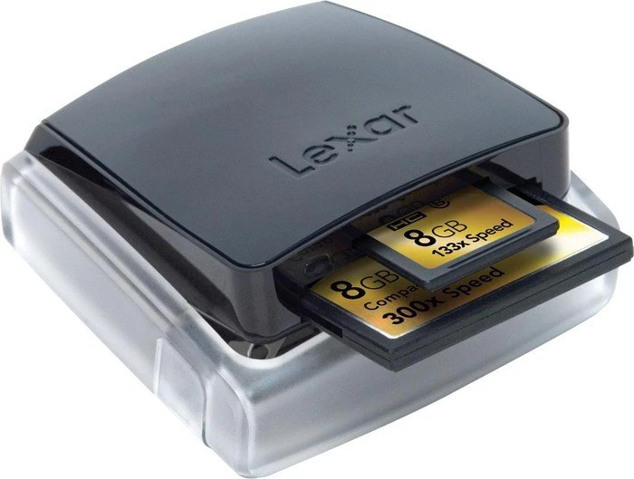 Lexar Professional Dual-Slot-Cardreader, USB 3.0 Micro-B [Buchse]