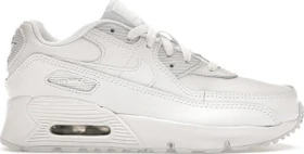 Nike Air Max 90 white/metallic silver (Junior)