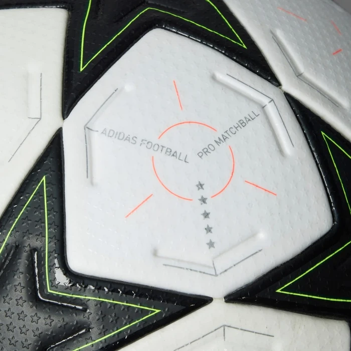 adidas UCL Pro 2024/2025 Group Stage Fußball white/aurora black/team solar yellow