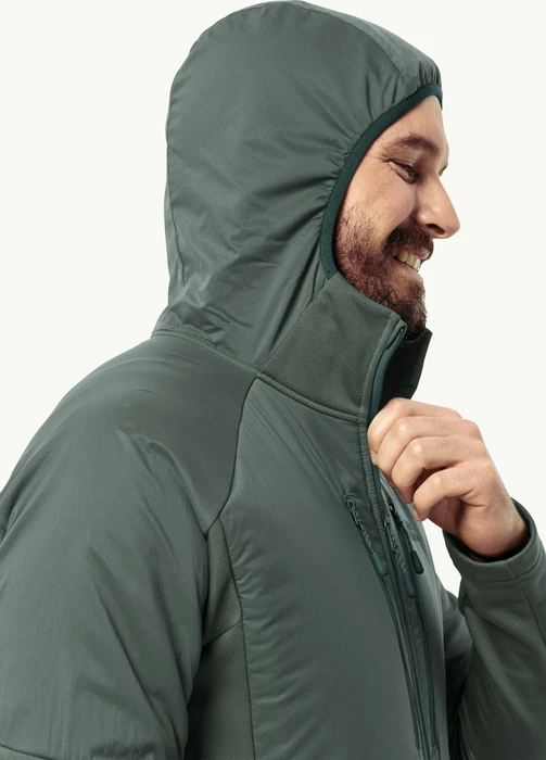 Jack Wolfskin Alpgrat Pro Ins Fz Funktionsjacke hedge green (Herren)
